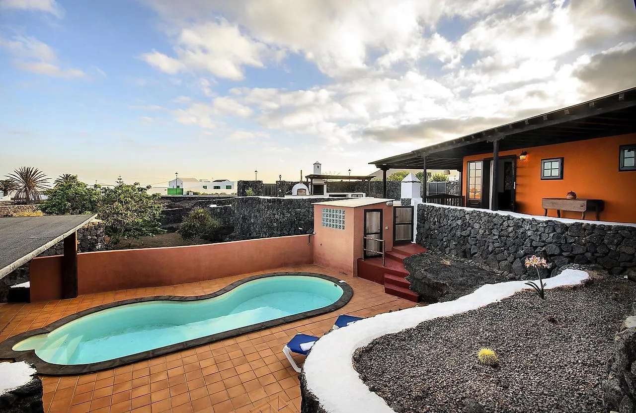 Hébergement de vacances Villa La Casa Del Volcan à Tahiche Espagne